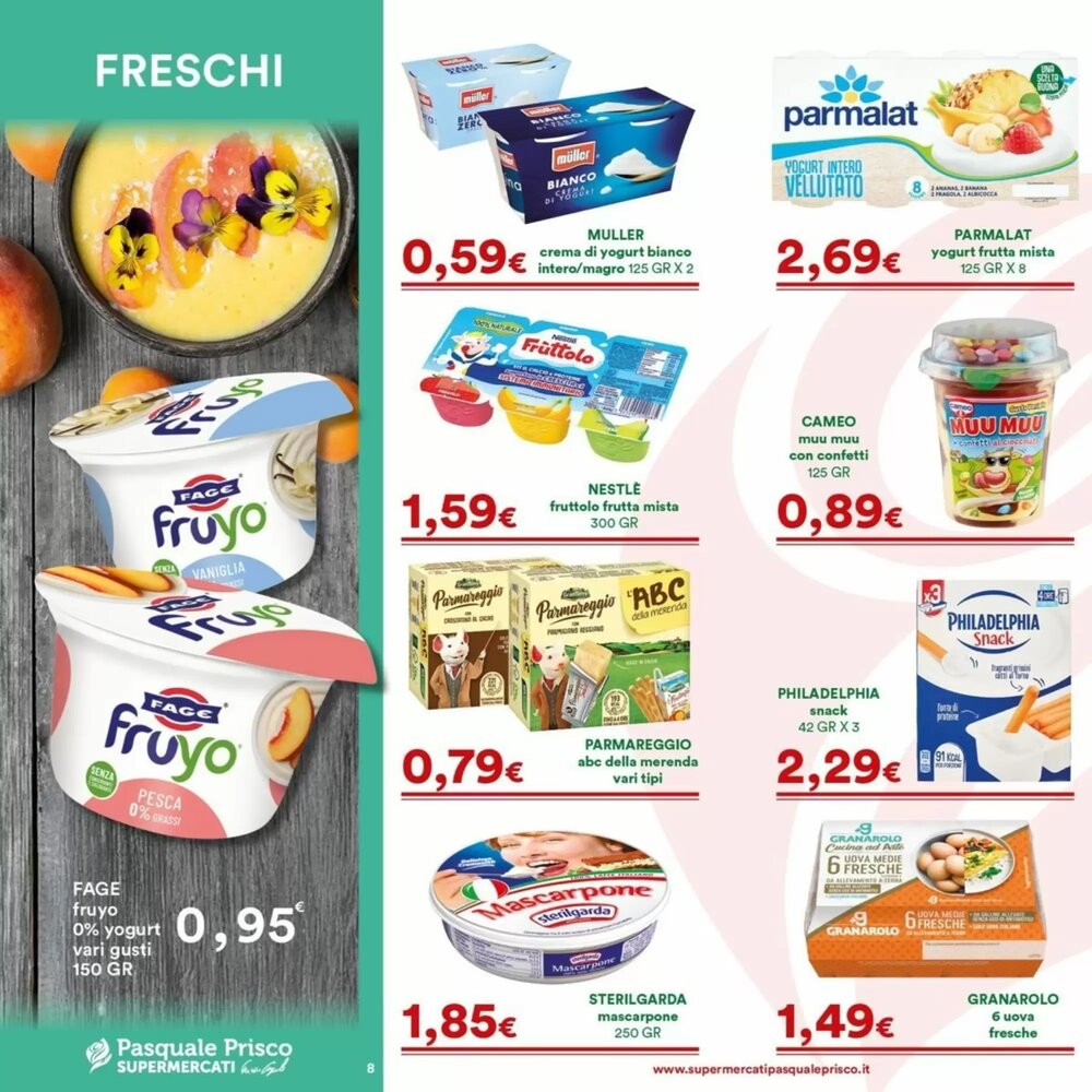 Volantino promozionale Supermercati Pasquale Prisco  valide dal 19/01/2026 - Pagina 8.