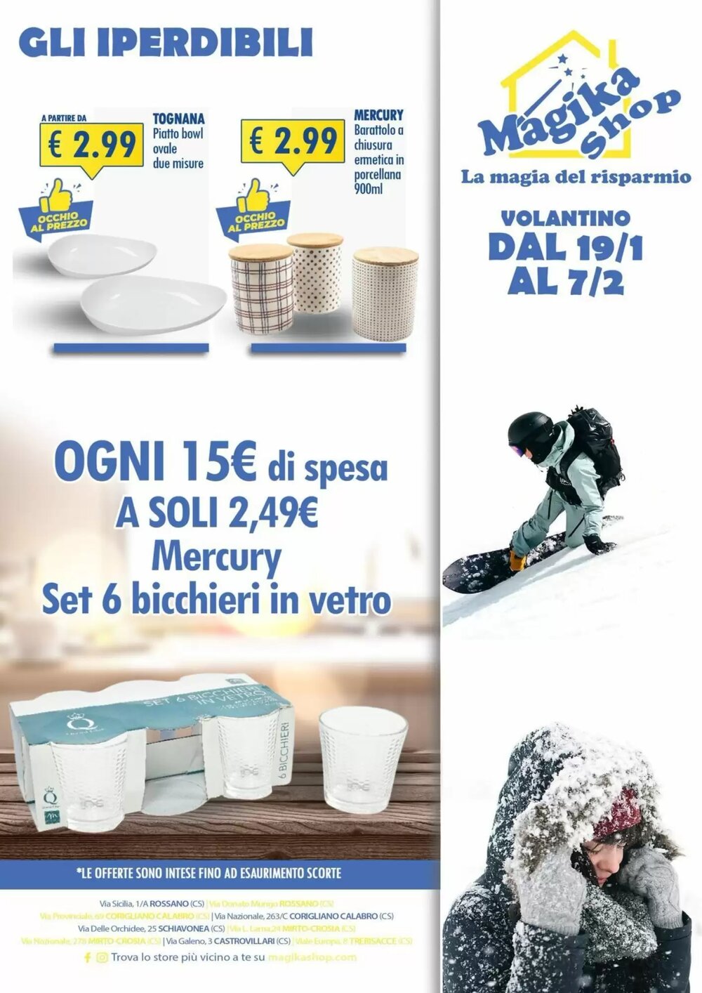 Volantino promozionale Magika Shop  valide dal 19/01/2026 - Pagina 6.