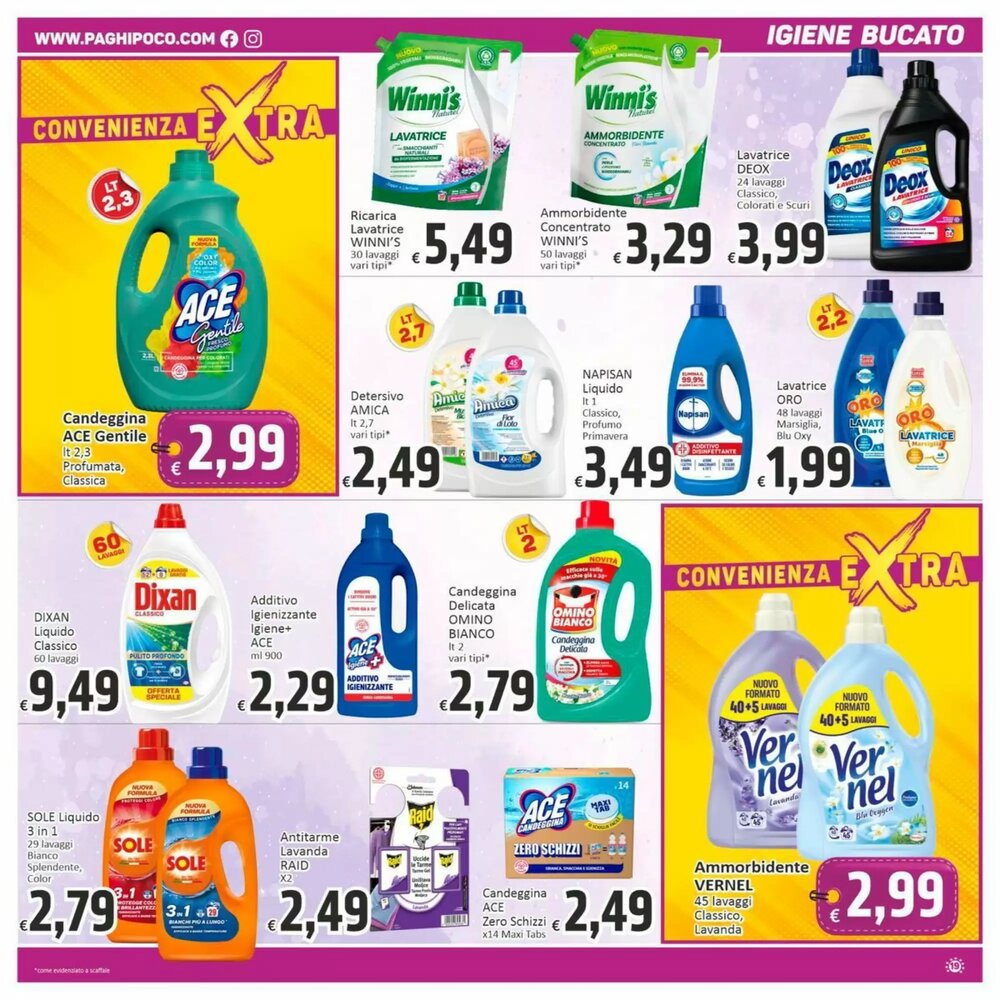 Volantino promozionale Paghi Poco valide dal 19/01/2026 - Pagina 19.