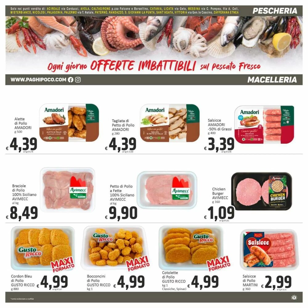 Volantino promozionale Paghi Poco valide dal 19/01/2026 - Pagina 3.