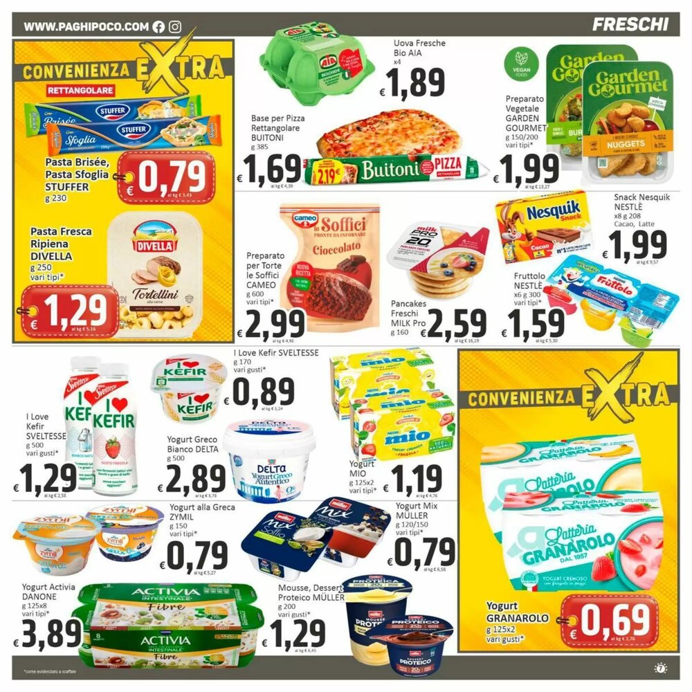 Volantino promozionale Paghi Poco valide dal 19/01/2026 - Pagina 7.