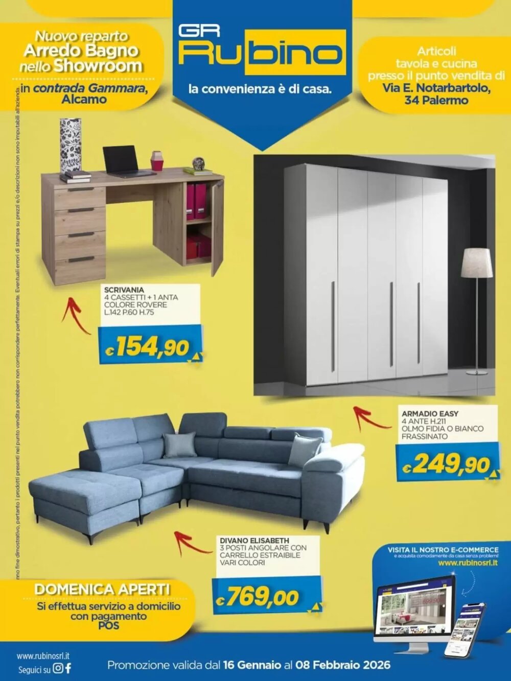 Volantino promozionale Gr Rubino valide dal 19/01/2026 - Pagina 1.