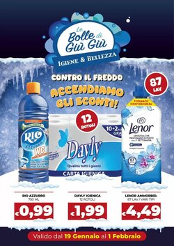 Volantino promozionale Le Bolle di Giù Giù valide dal 19/01/2026