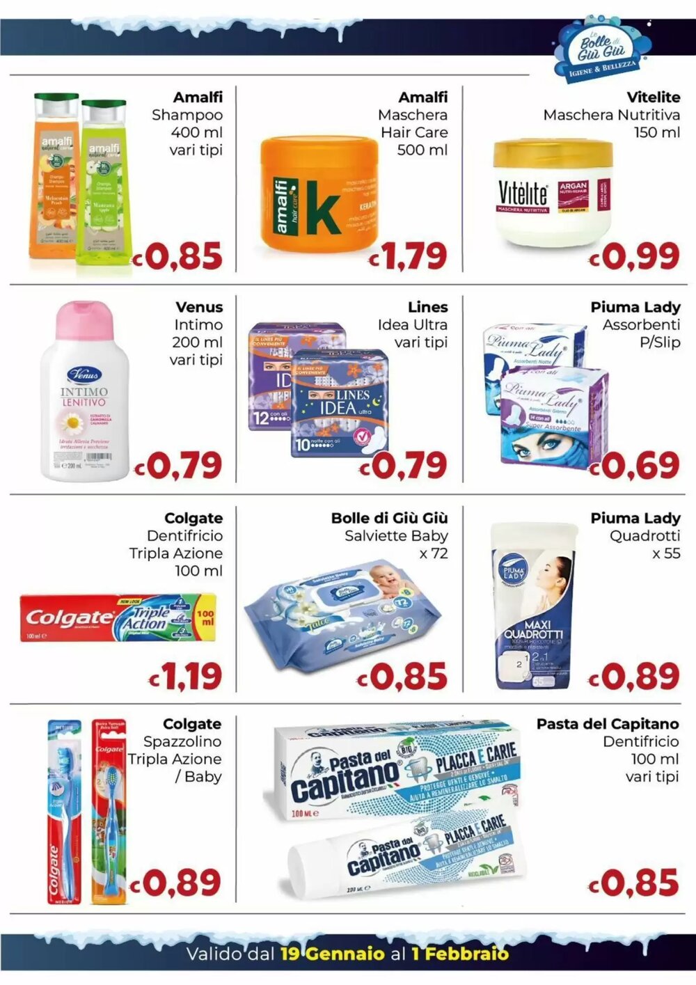 Volantino promozionale Le Bolle di Giù Giù  valide dal 19/01/2026 - Pagina 6.