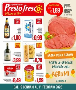 Volantino promozionale PrestoFresco valide dal 19/01/2026 - Pagina 1.