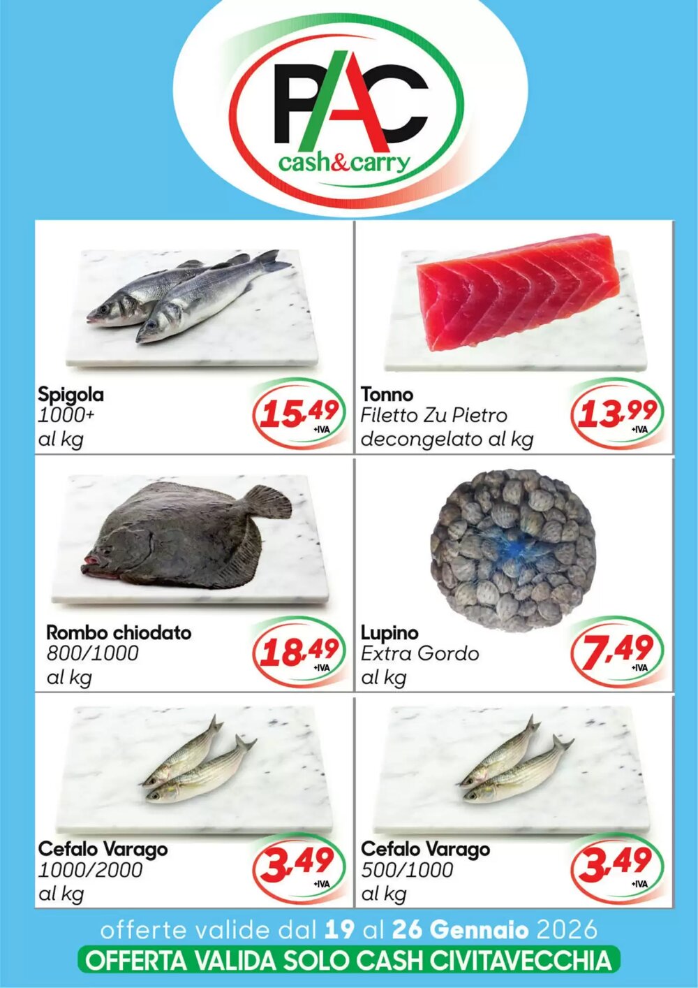 Volantino promozionale Pac Cash&Carry  valide dal 19/01/2026 - Pagina 2.