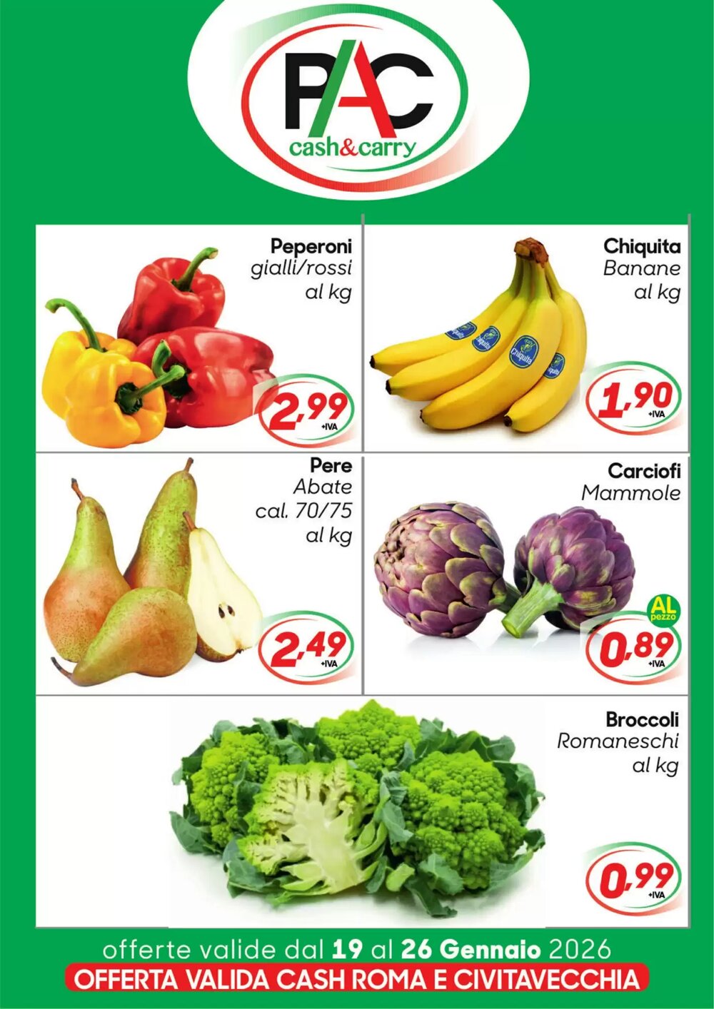 Volantino promozionale Pac Cash&Carry  valide dal 19/01/2026 - Pagina 3.
