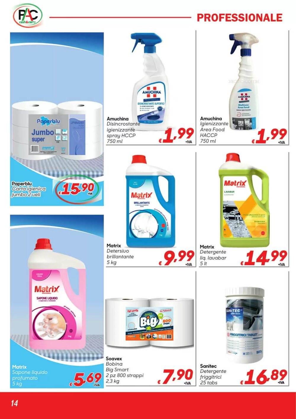 Volantino promozionale Pac Cash&Carry valide dal 19/01/2026 - Pagina 14.
