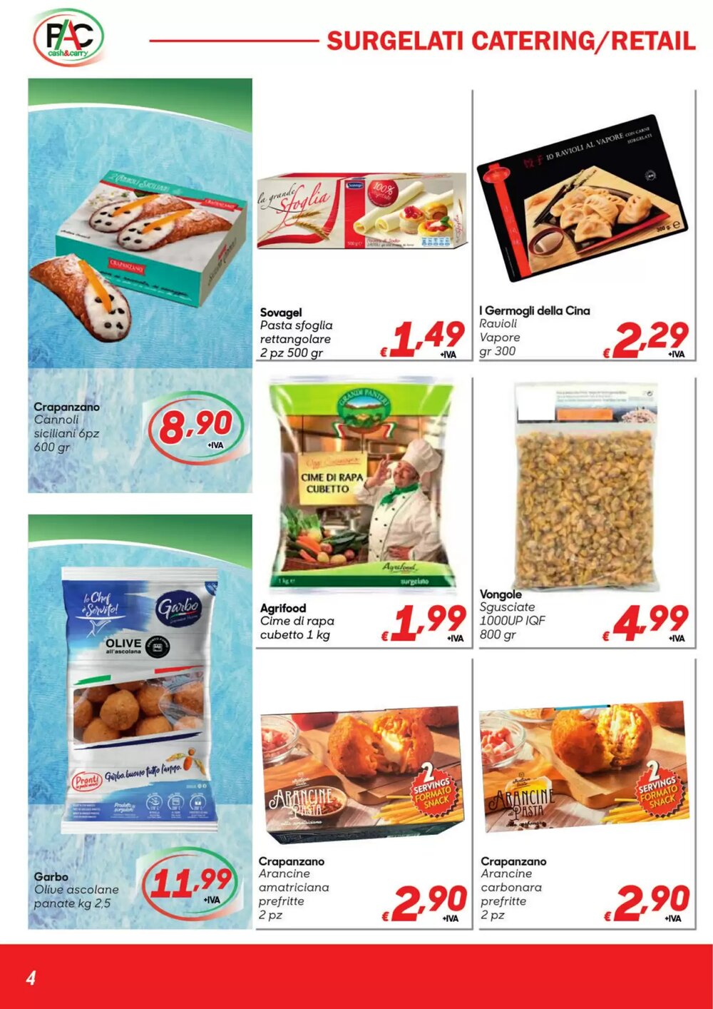 Volantino promozionale Pac Cash&Carry valide dal 19/01/2026 - Pagina 4.