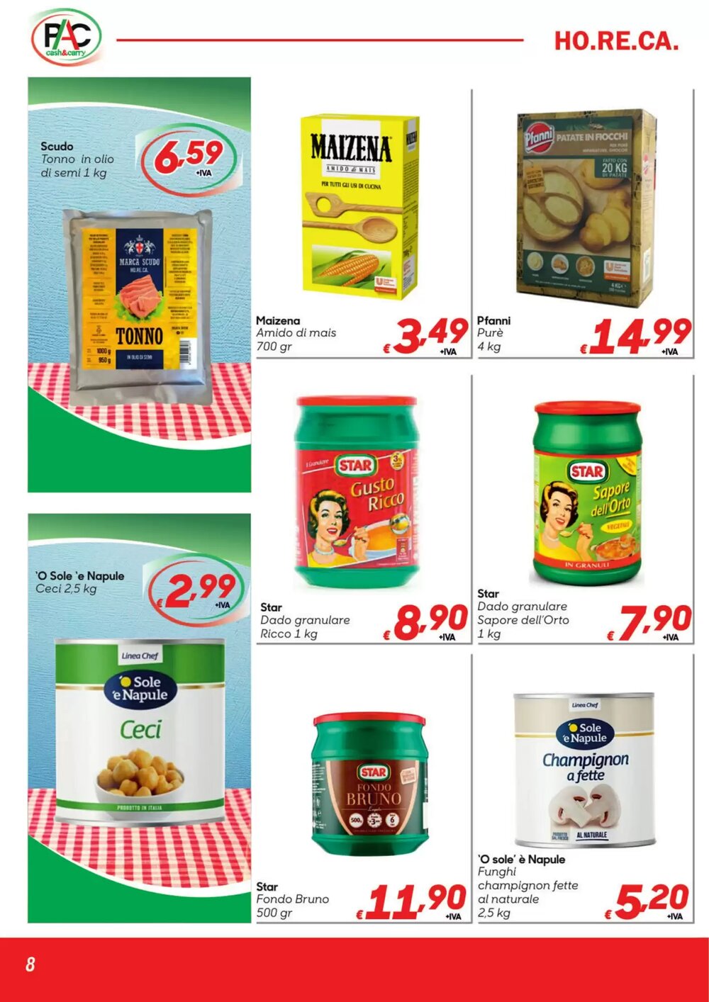 Volantino promozionale Pac Cash&Carry valide dal 19/01/2026 - Pagina 8.