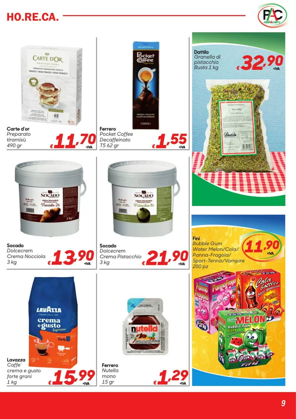 Volantino promozionale Pac Cash&Carry valide dal 19/01/2026 - Pagina 9.