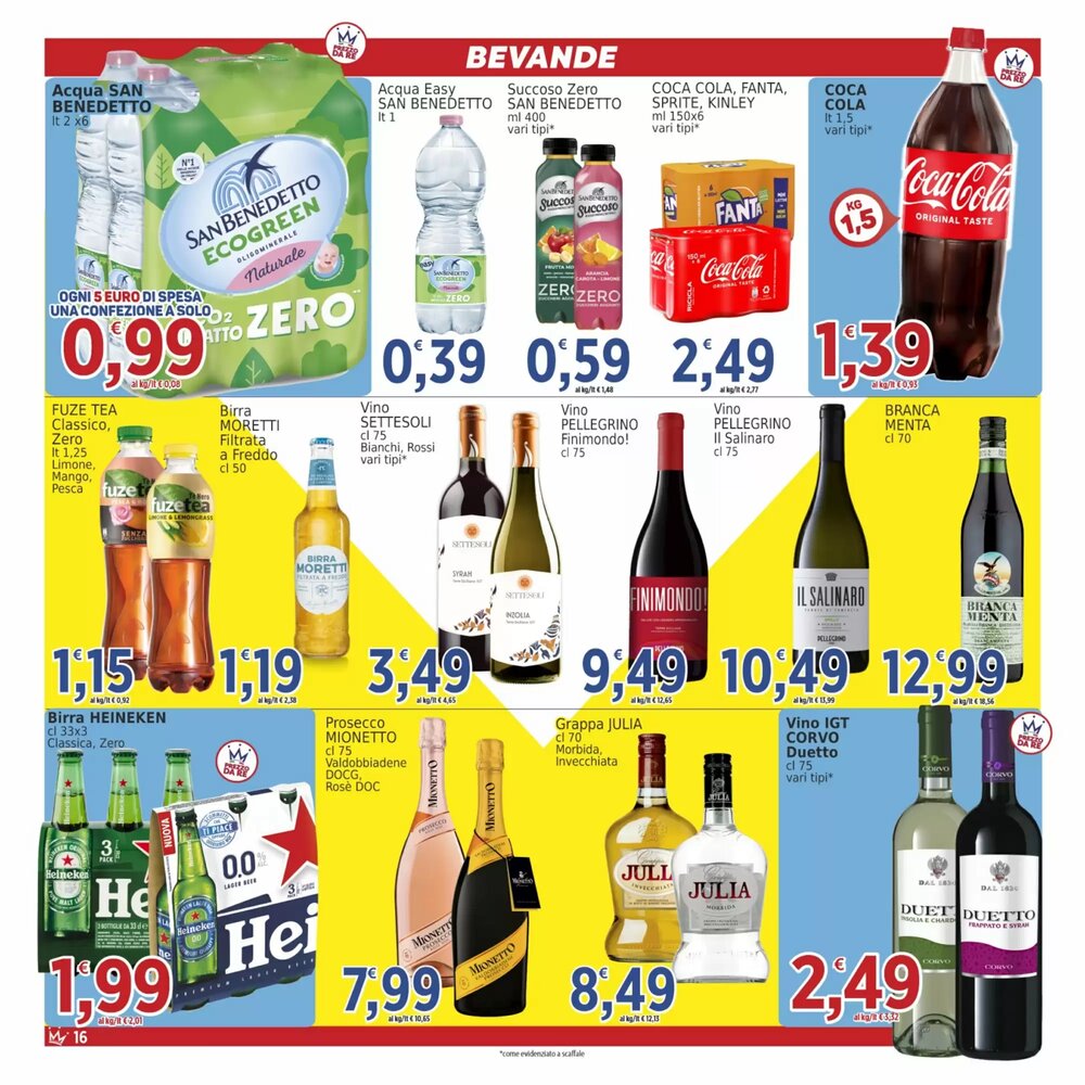 Volantino promozionale Market Ingross  valide dal 19/01/2026 - Pagina 16.