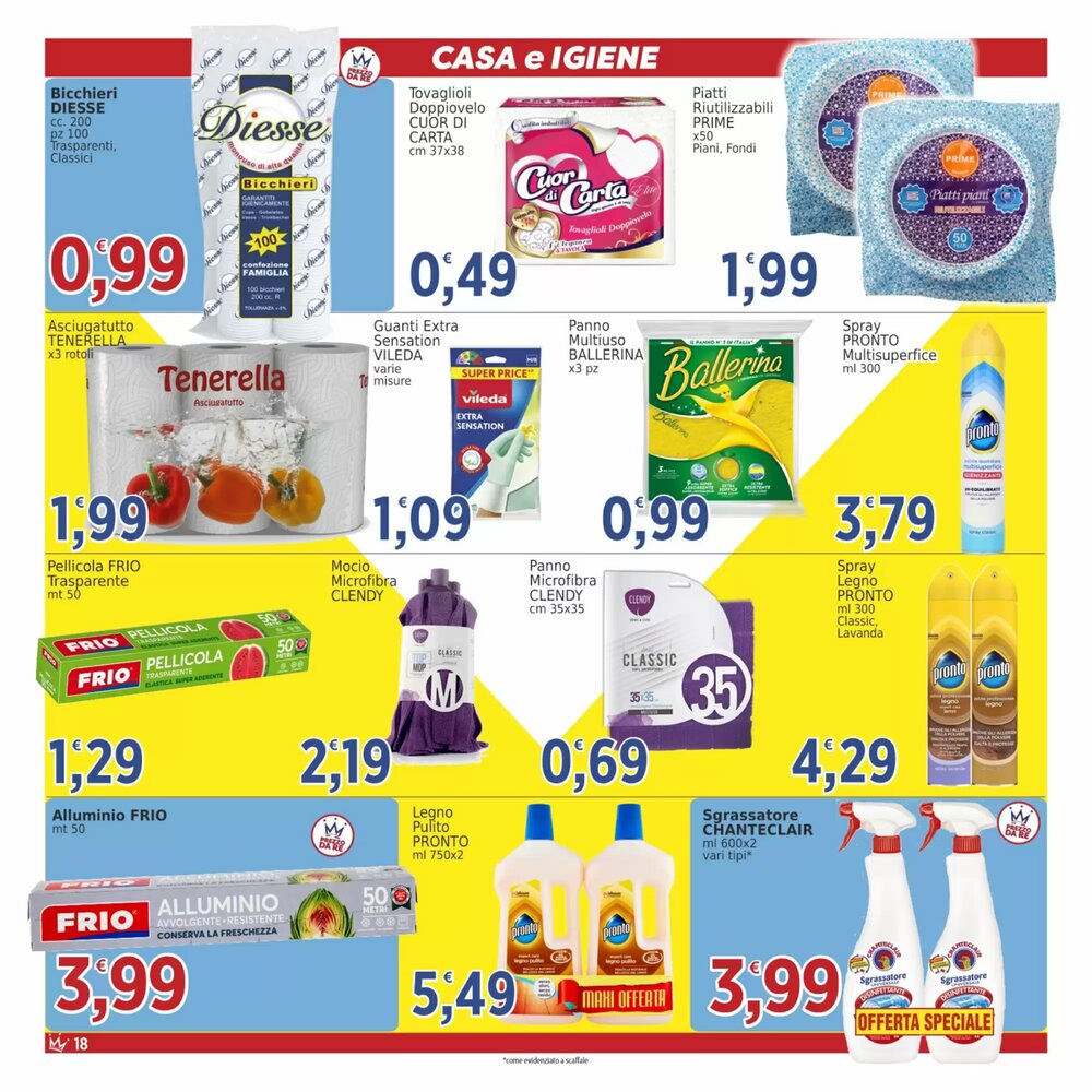 Volantino promozionale Market Ingross  valide dal 19/01/2026 - Pagina 18.