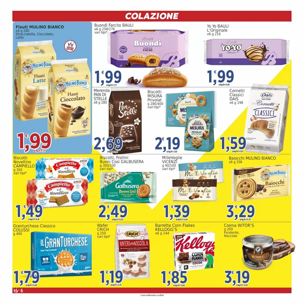 Volantino promozionale Market Ingross  valide dal 19/01/2026 - Pagina 6.