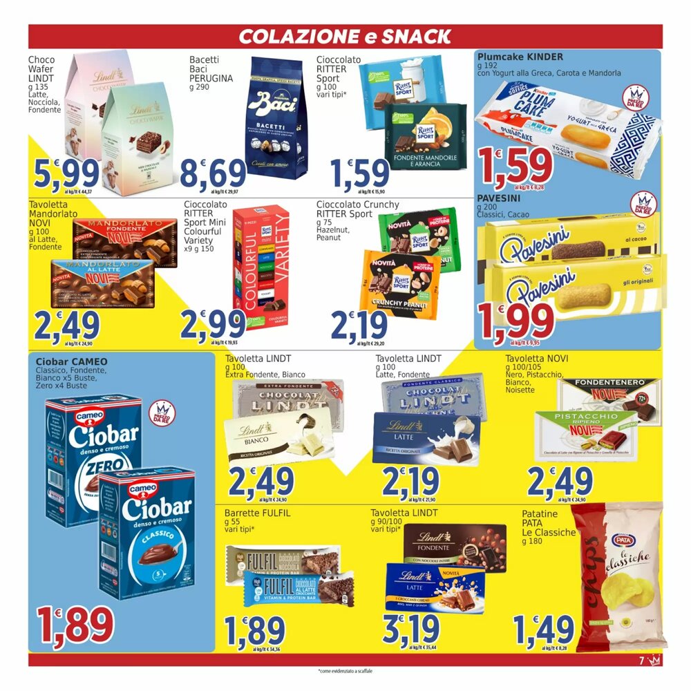 Volantino promozionale Market Ingross  valide dal 19/01/2026 - Pagina 7.