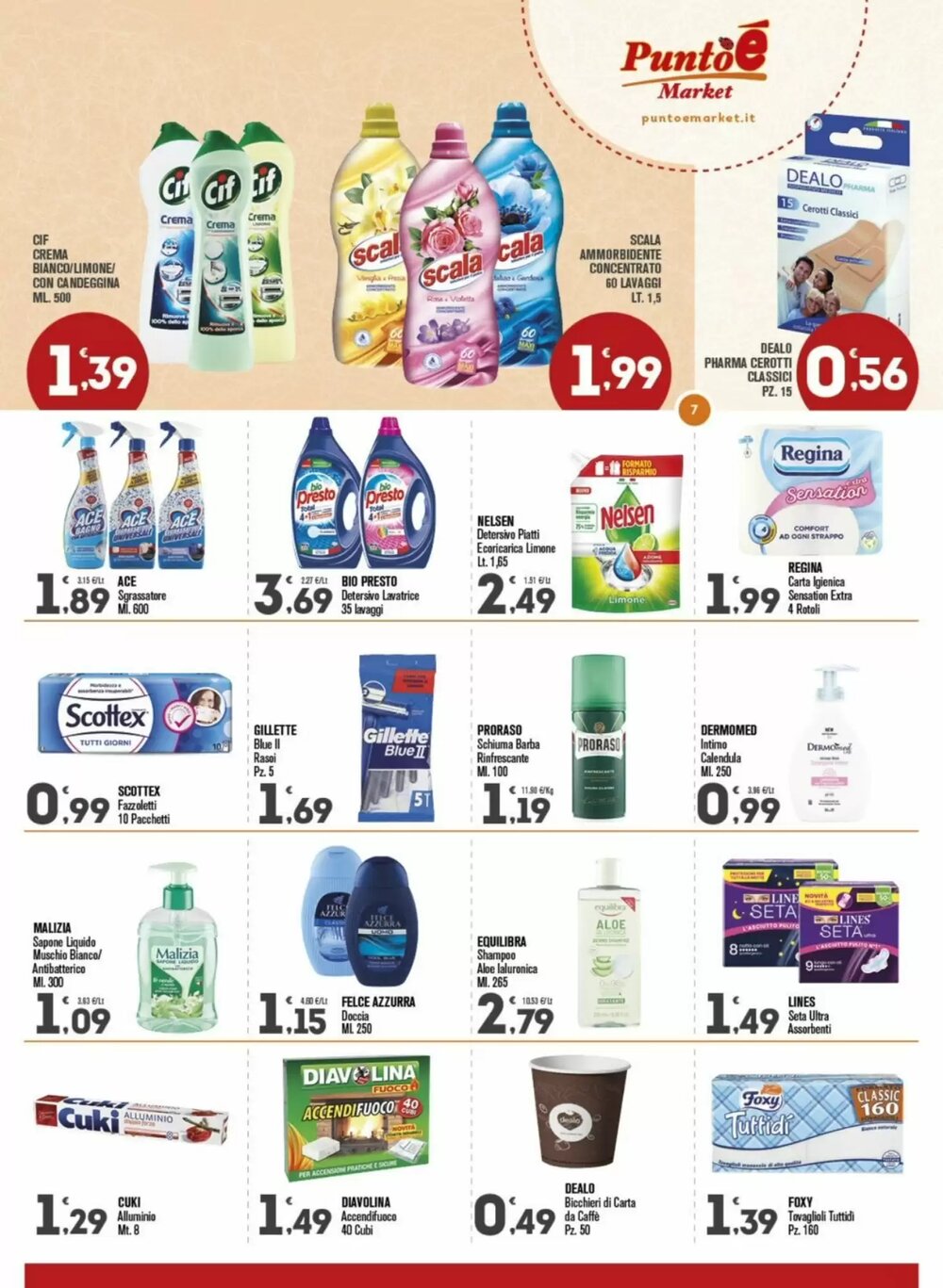 Volantino promozionale Punto é market  valide dal 19/01/2026 - Pagina 7.