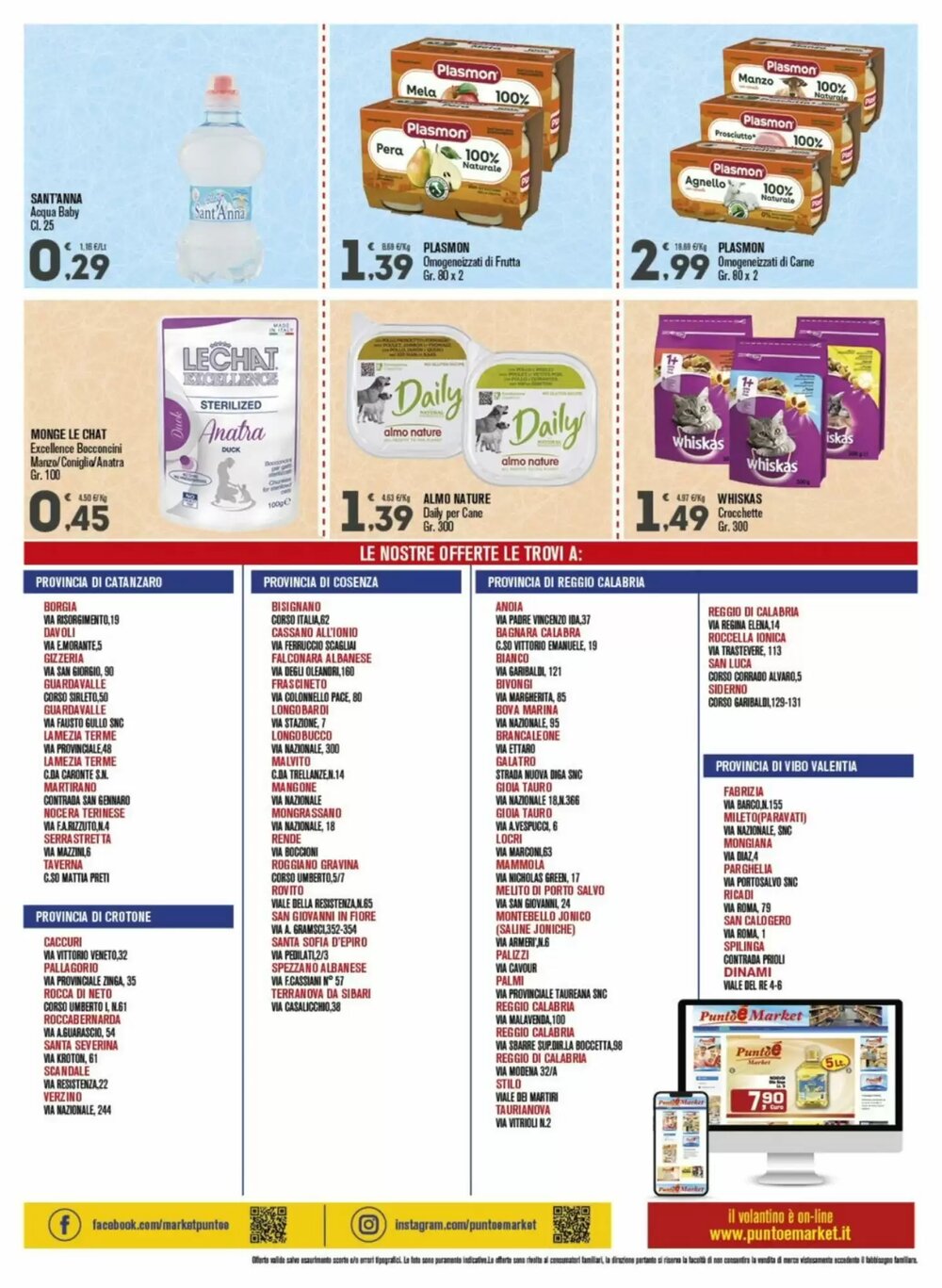 Volantino promozionale Punto é market  valide dal 19/01/2026 - Pagina 8.