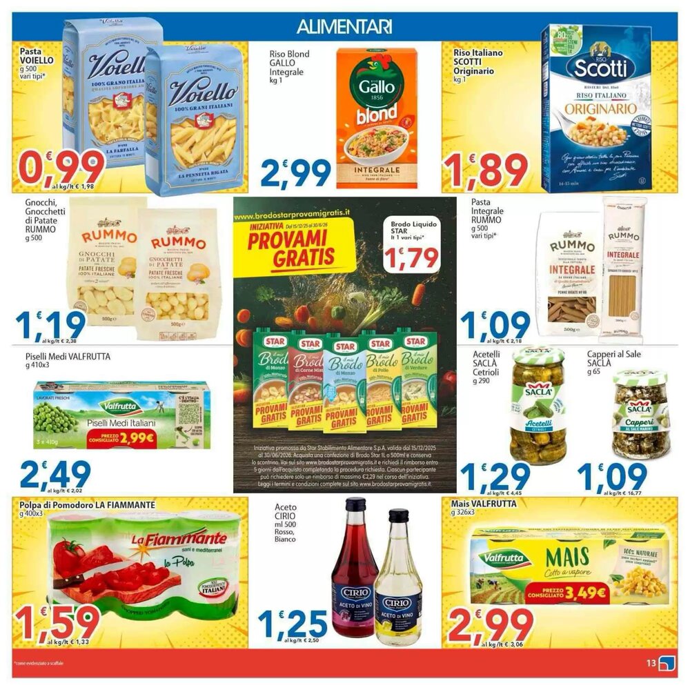 Volantino promozionale Sidis  valide dal 19/01/2026 - Pagina 13.