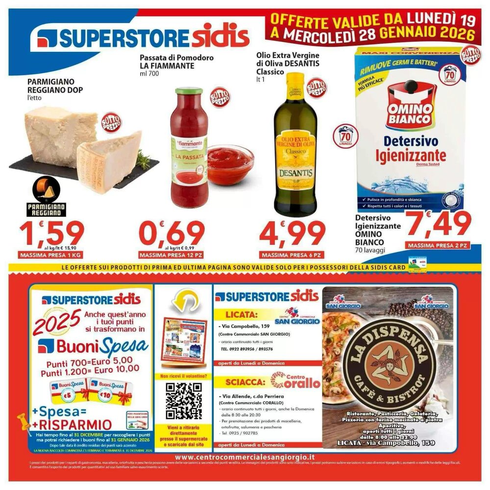 Volantino promozionale Sidis  valide dal 19/01/2026 - Pagina 20.