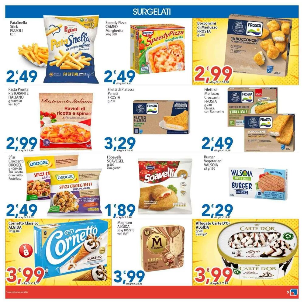 Volantino promozionale Sidis  valide dal 19/01/2026 - Pagina 9.