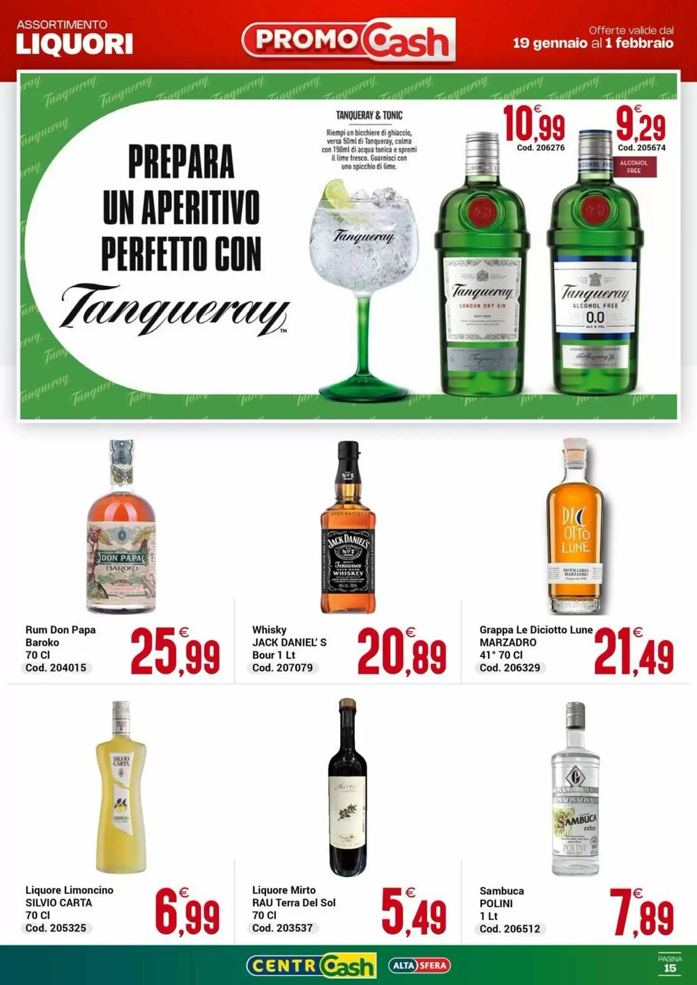 Volantino promozionale Centro Cash  valide dal 19/01/2026 - Pagina 15.