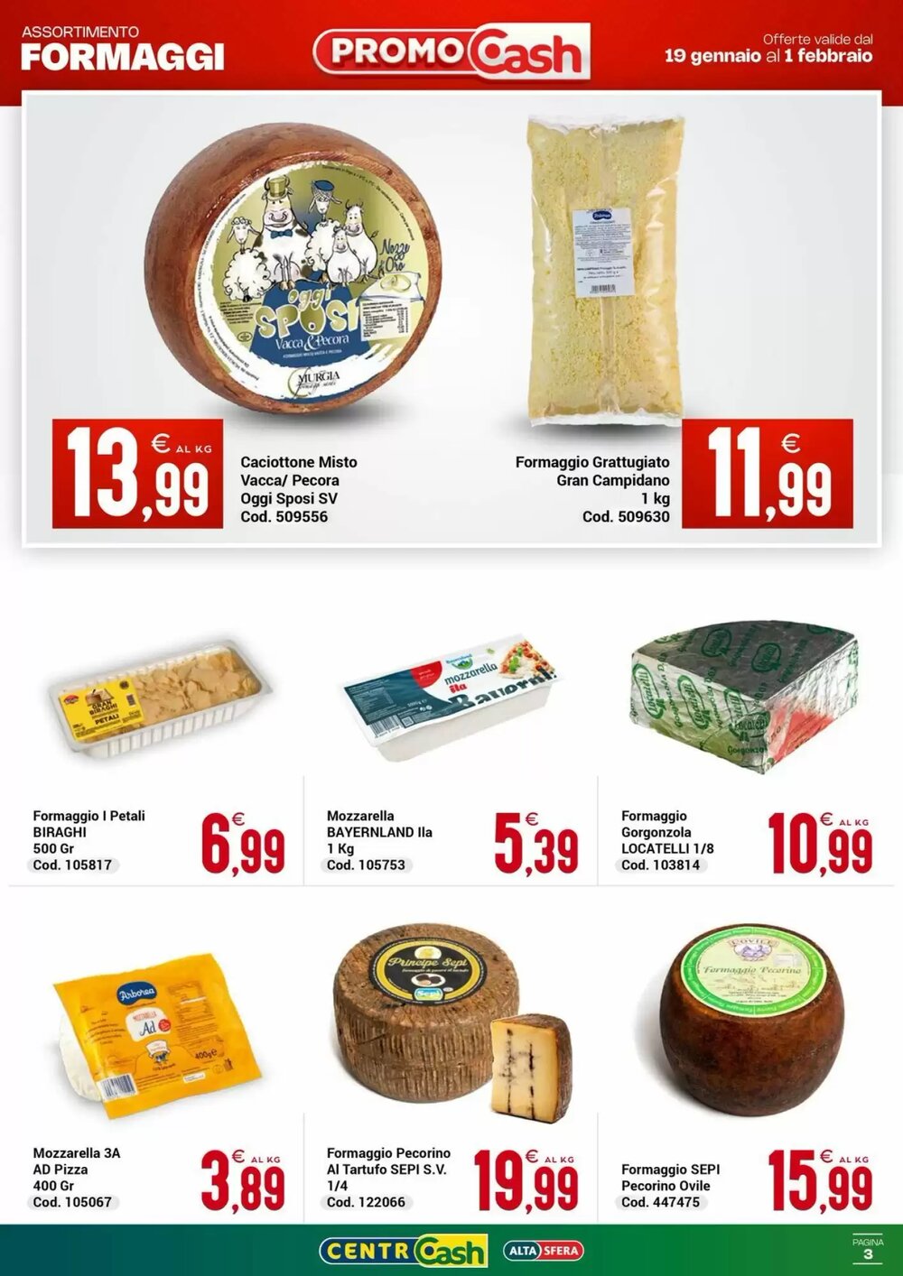 Volantino promozionale Centro Cash  valide dal 19/01/2026 - Pagina 3.