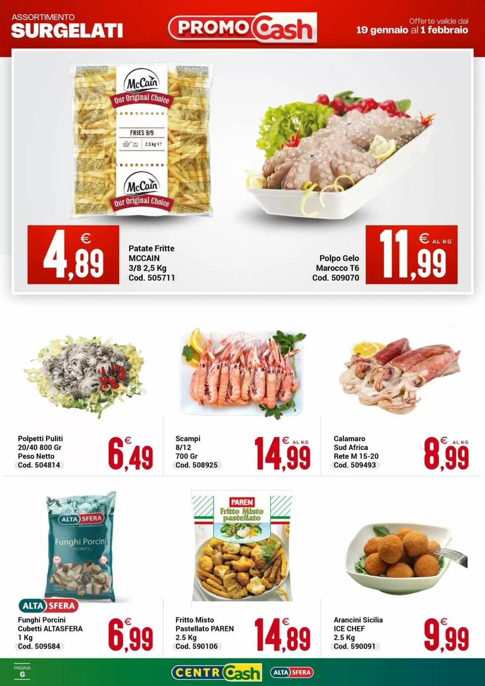 Volantino promozionale Centro Cash  valide dal 19/01/2026 - Pagina 6.