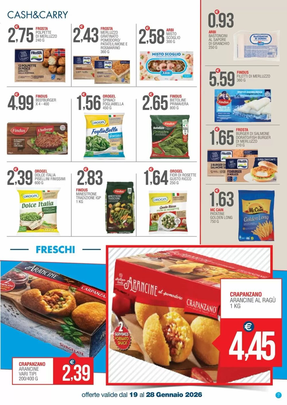 Volantino promozionale Caramico  valide dal 19/01/2026 - Pagina 7.