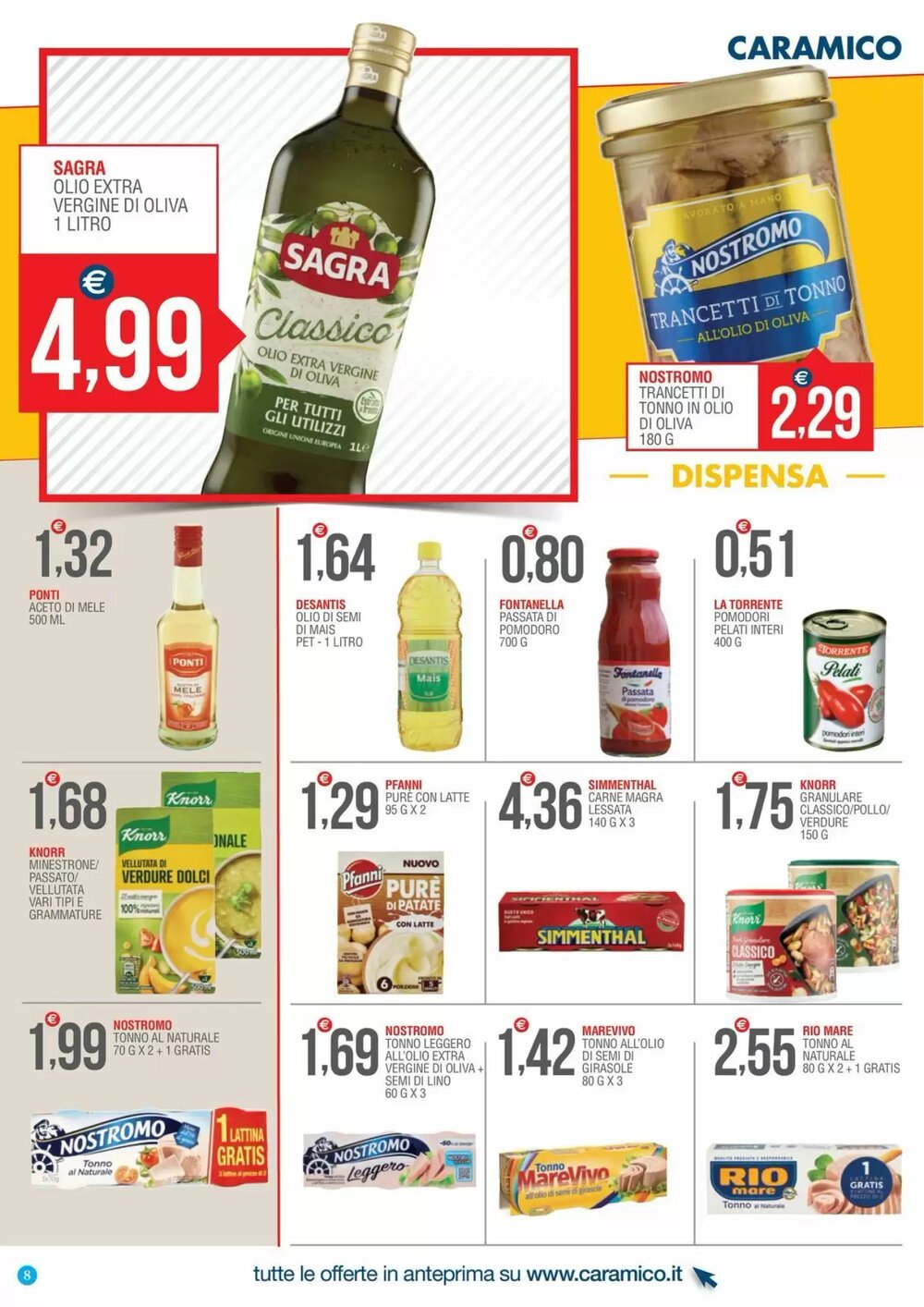 Volantino promozionale Caramico  valide dal 19/01/2026 - Pagina 8.