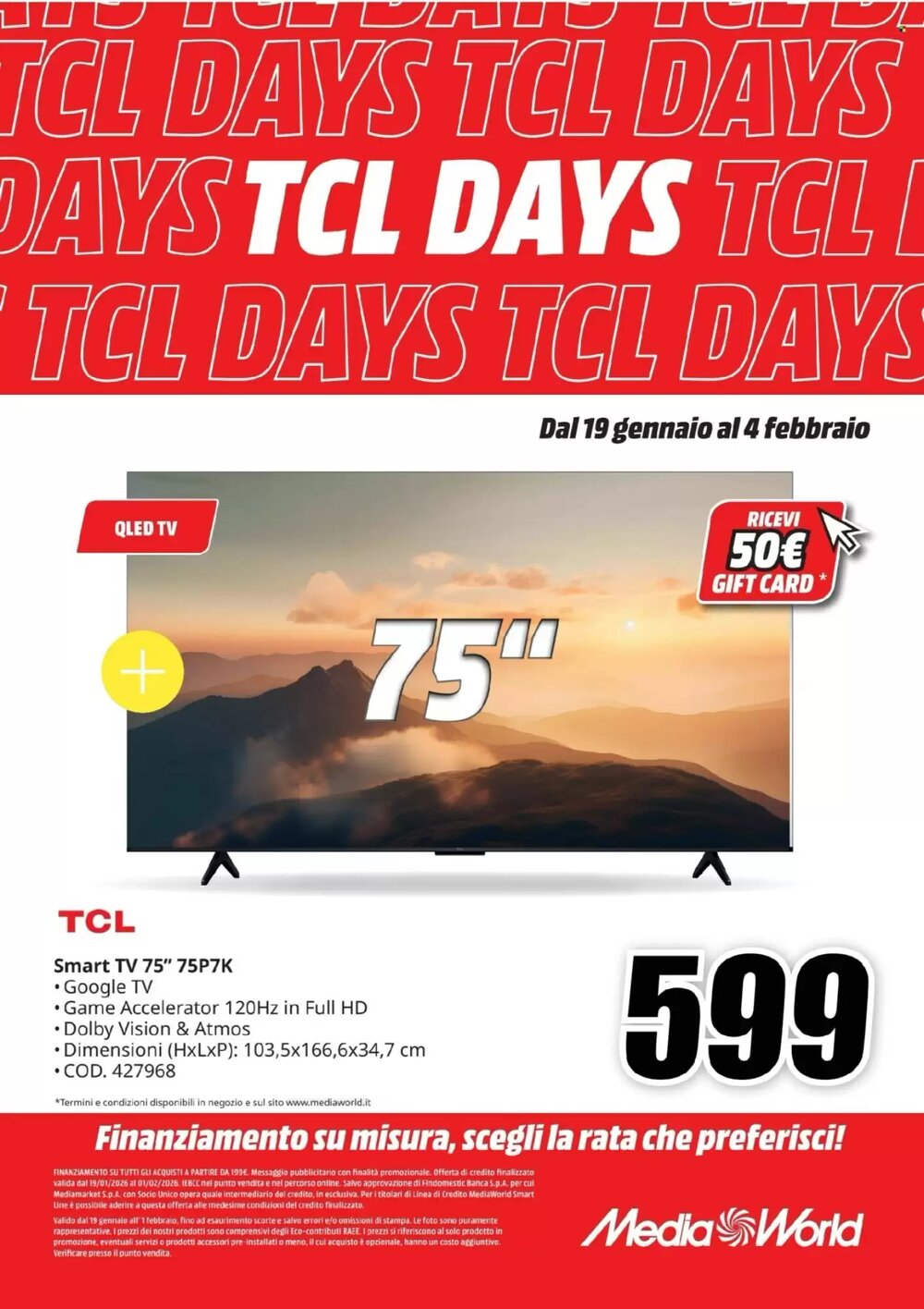 Volantino promozionale MediaWorld  valide dal 19/01/2026 - Pagina 3.