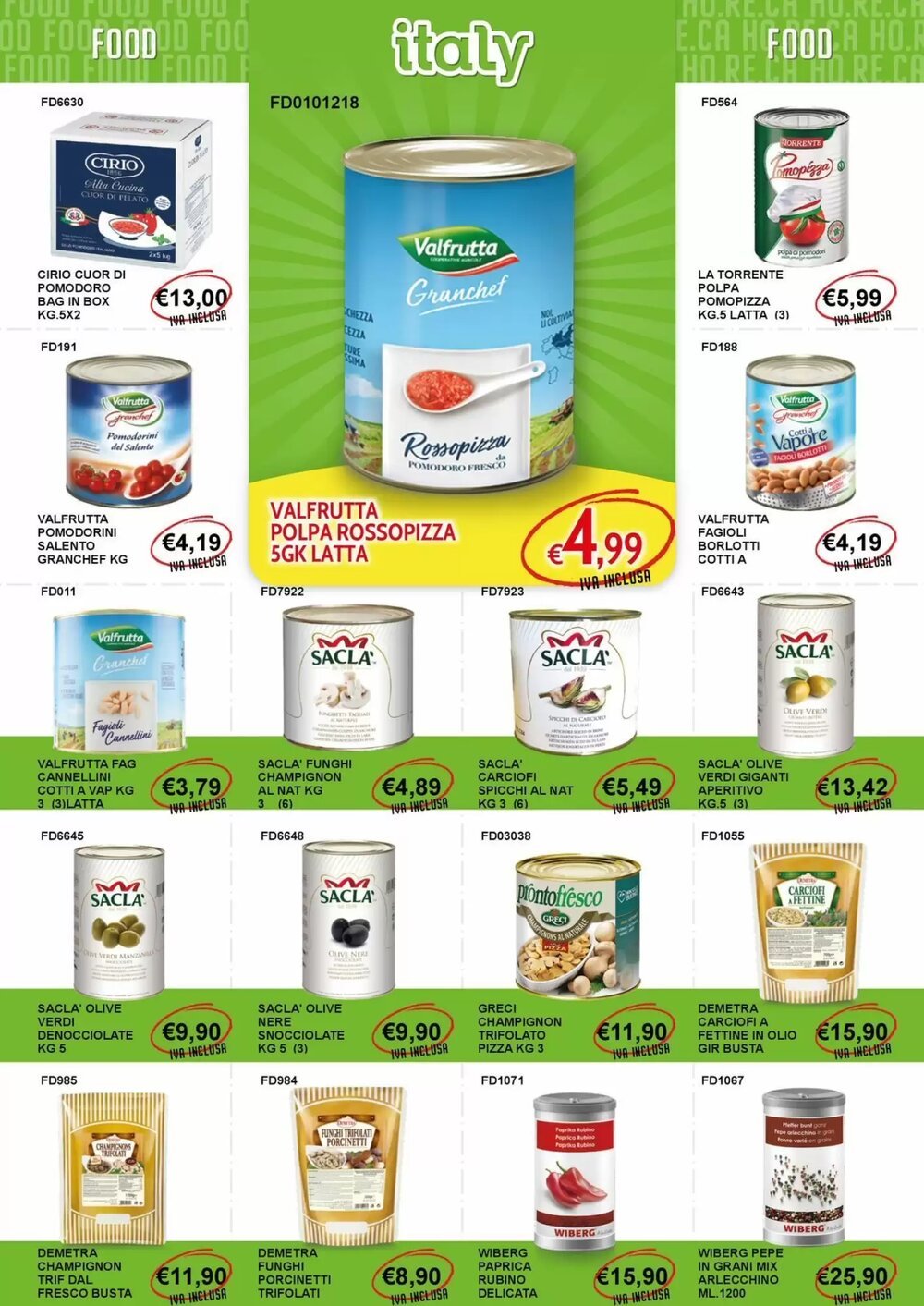 Volantino promozionale Italy Cash and Carry  valide dal 19/01/2026 - Pagina 8.