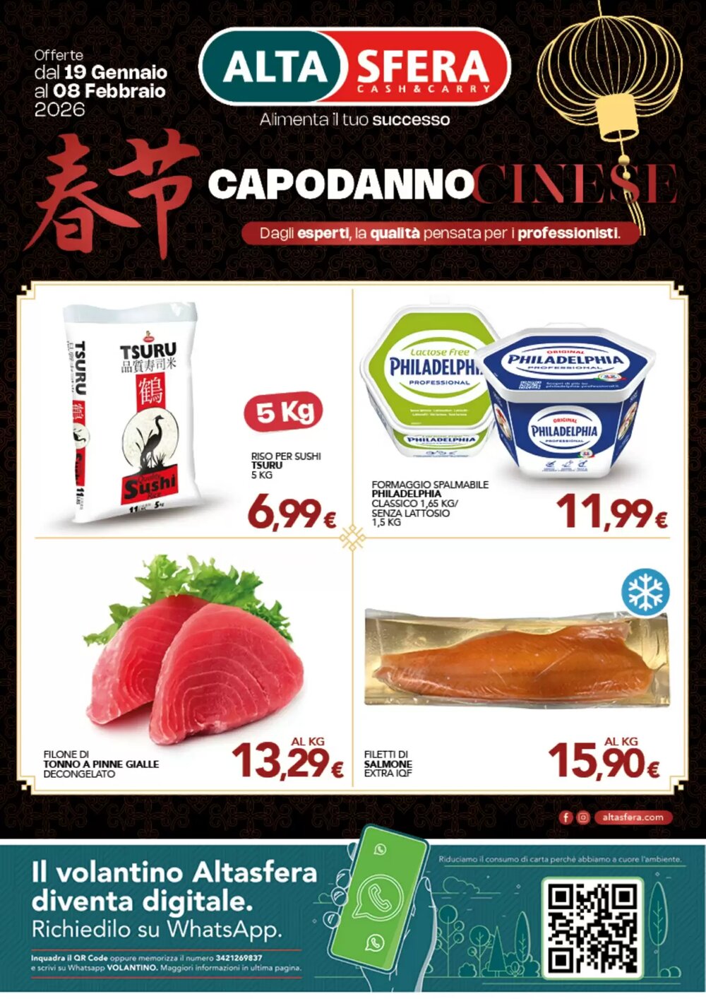 Volantino promozionale Altasfera  valide dal 19/01/2026 - Pagina 1.