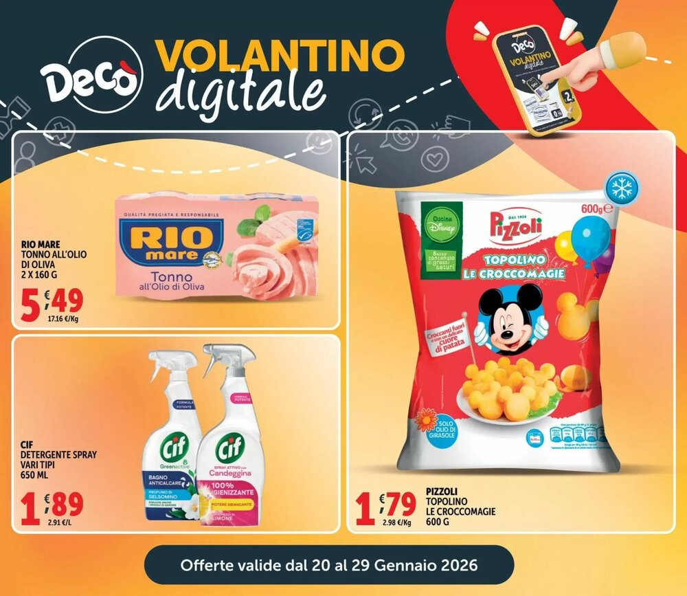 Volantino promozionale Deco Market  valide dal 20/01/2026 - Pagina 21.