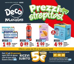 Volantino promozionale Deco Maxistore valide dal 20/01/2026