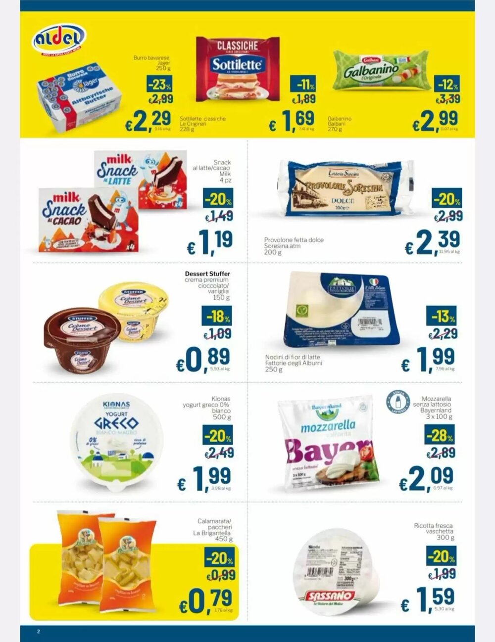 Volantino promozionale Aldel Discount  valide dal 20/01/2026 - Pagina 2.