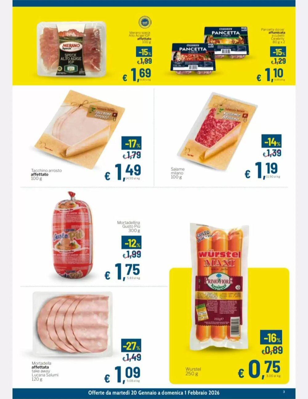 Volantino promozionale Aldel Discount  valide dal 20/01/2026 - Pagina 3.