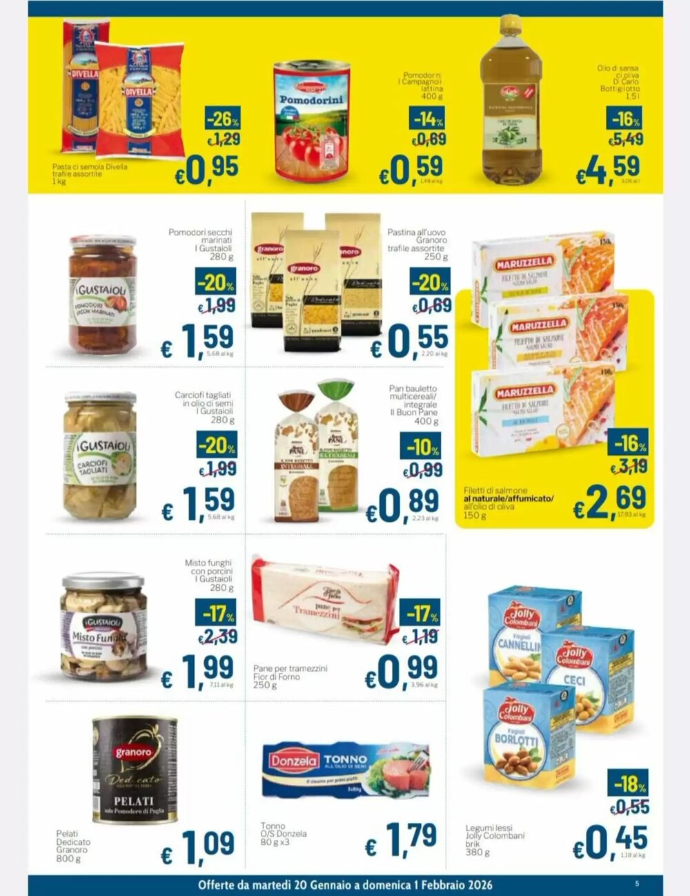 Volantino promozionale Aldel Discount  valide dal 20/01/2026 - Pagina 5.