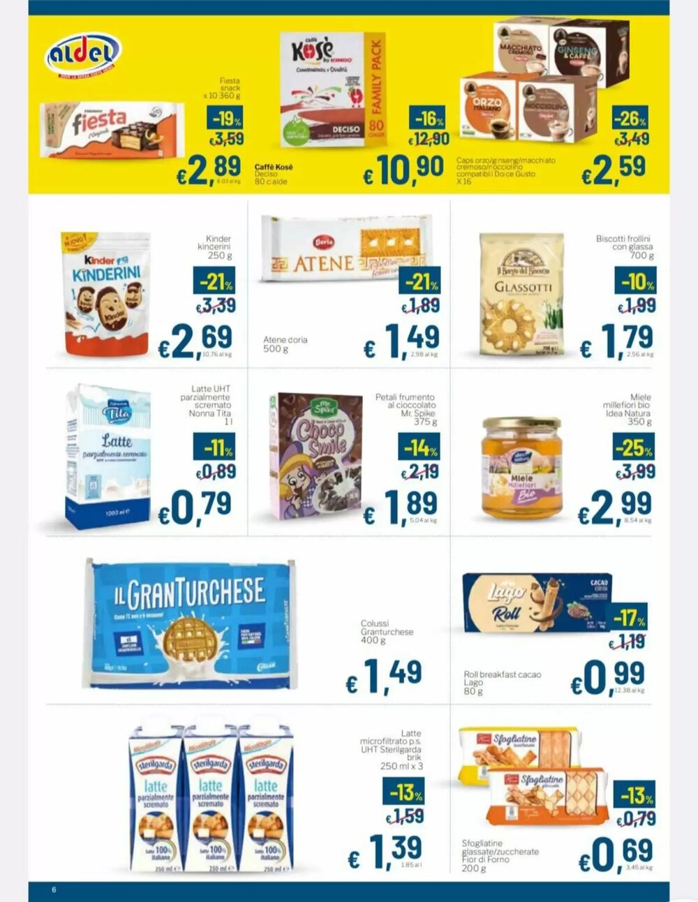 Volantino promozionale Aldel Discount  valide dal 20/01/2026 - Pagina 6.