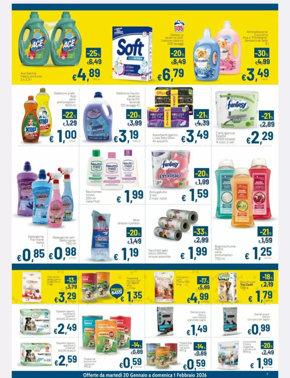 Volantino promozionale Aldel Discount  valide dal 20/01/2026 - Pagina 7.