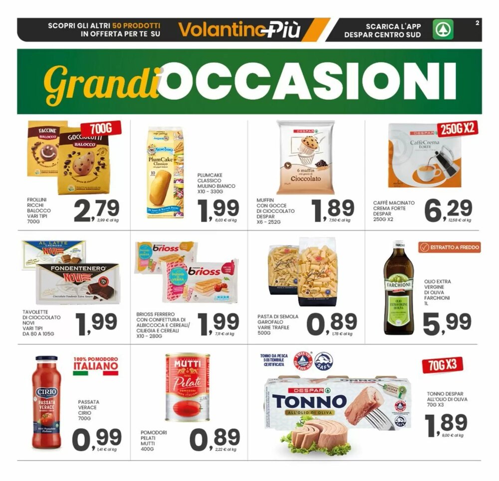 Volantino promozionale Despar  valide dal 20/01/2026 - Pagina 2.