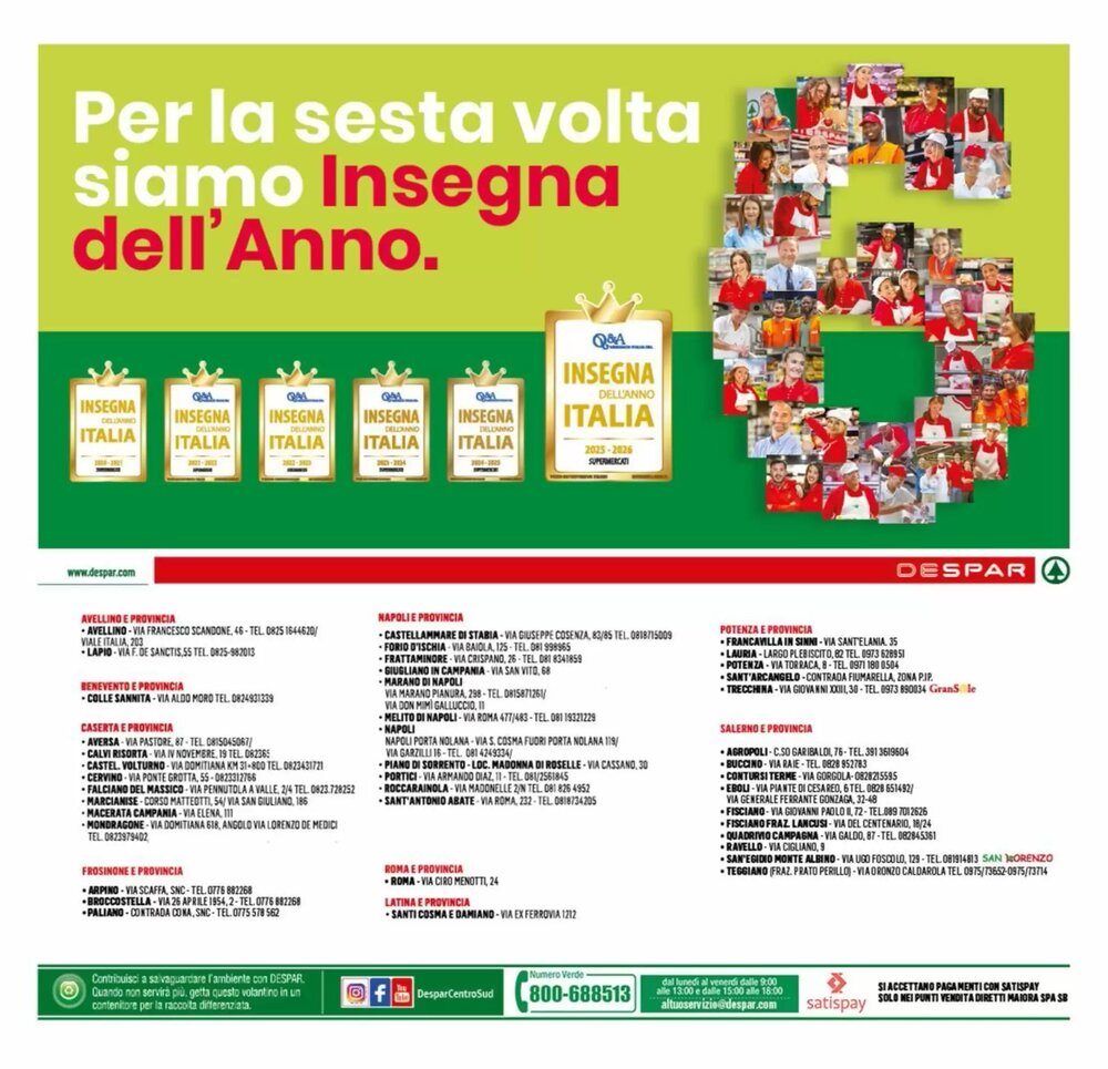 Volantino promozionale Despar  valide dal 20/01/2026 - Pagina 26.