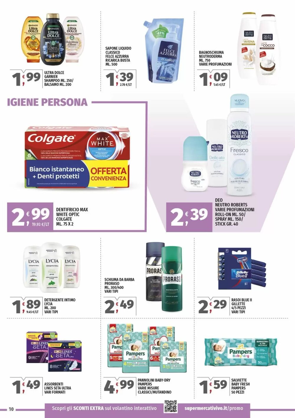 Volantino promozionale Vivo Supermercati  valide dal 20/01/2026 - Pagina 10.