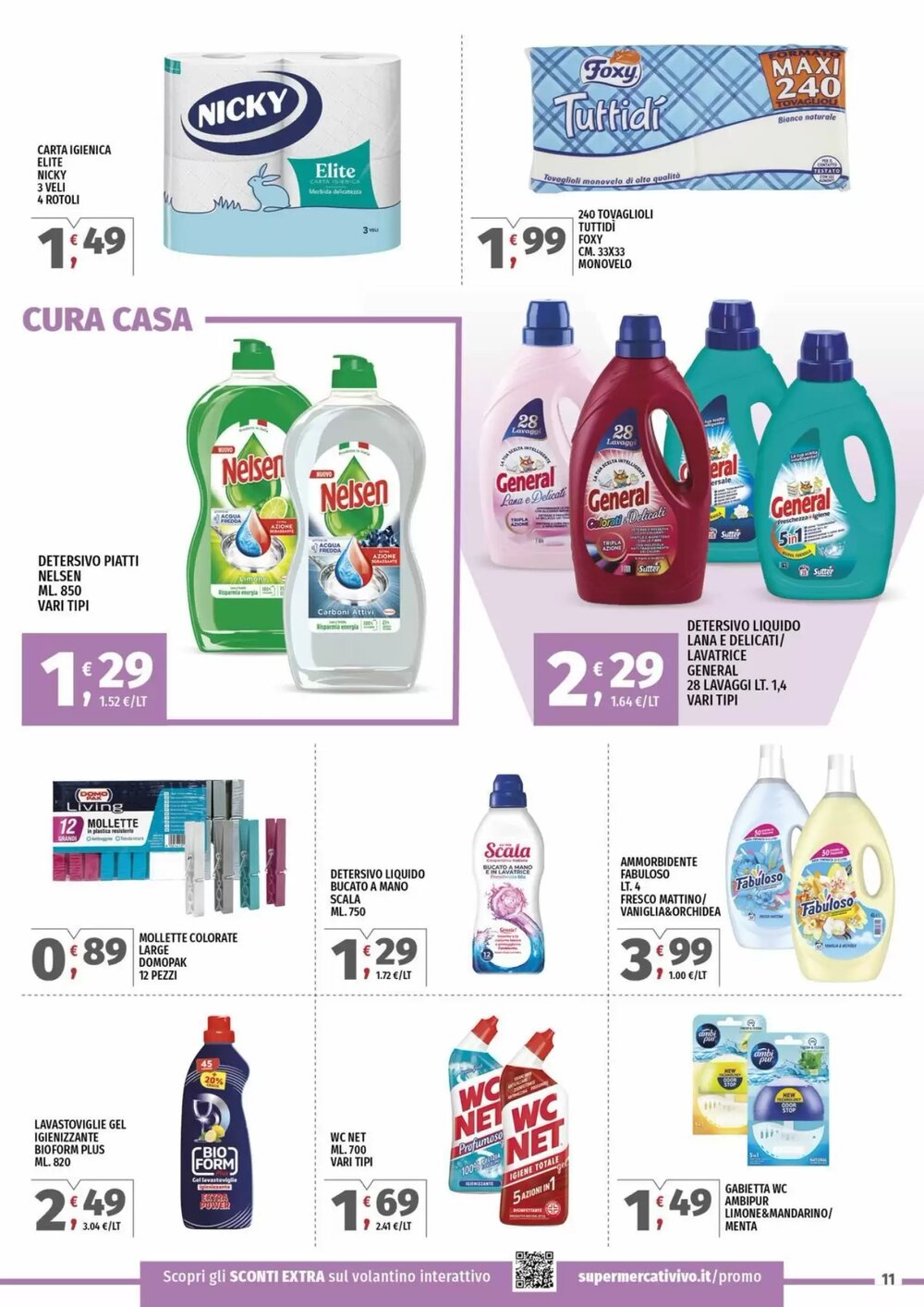 Volantino promozionale Vivo Supermercati  valide dal 20/01/2026 - Pagina 11.