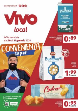 Volantino promozionale Vivo Supermercati  valide dal 20/01/2026