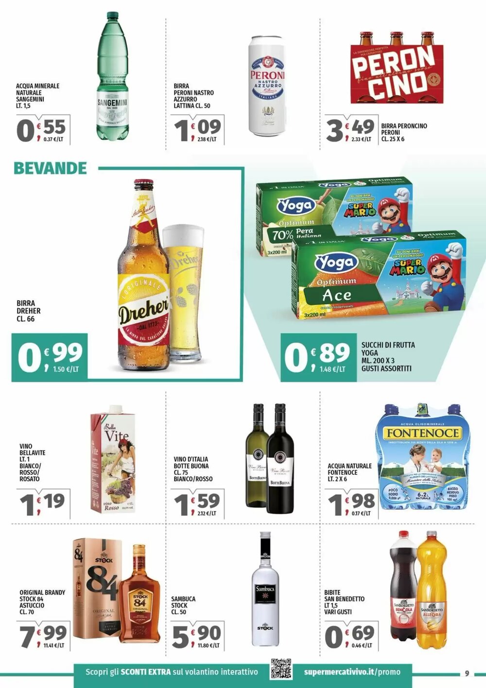 Volantino promozionale Vivo Supermercati  valide dal 20/01/2026 - Pagina 9.