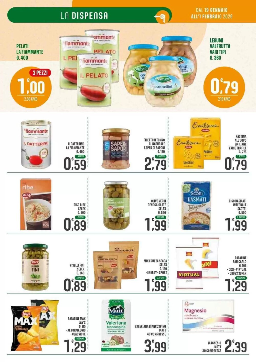 Volantino promozionale La Mimosa Supermercati  valide dal 20/01/2026 - Pagina 13.
