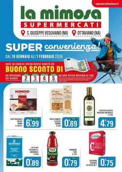 Volantino promozionale La Mimosa Supermercati  valide dal 20/01/2026 - Pagina 1.