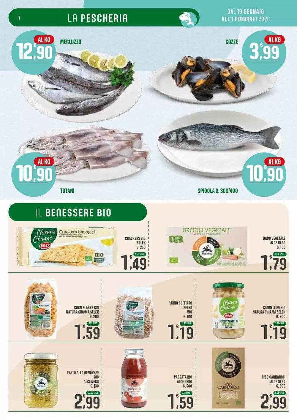 Volantino promozionale La Mimosa Supermercati  valide dal 20/01/2026 - Pagina 7.