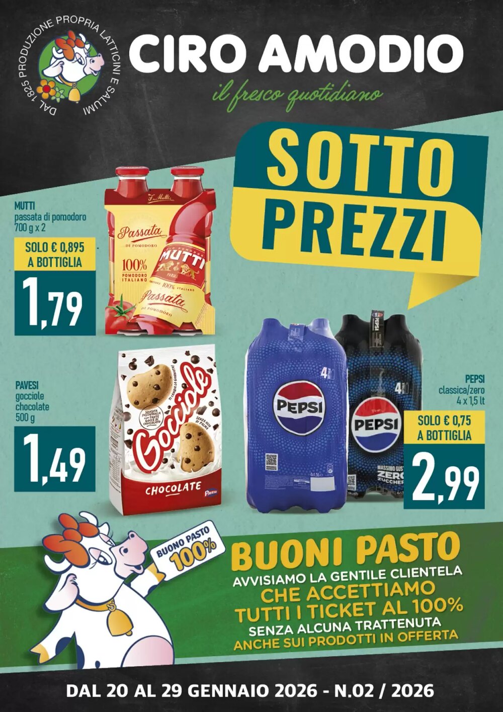Volantino promozionale Ciro Amodio  valide dal 20/01/2026 - Pagina 1.