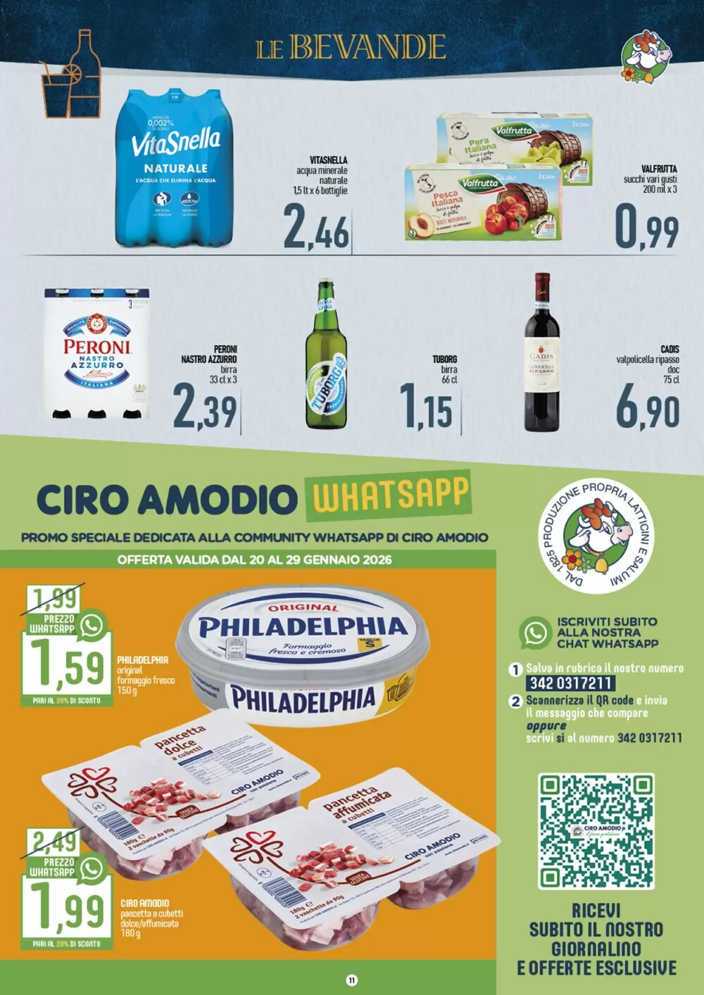 Volantino promozionale Ciro Amodio  valide dal 20/01/2026 - Pagina 11.